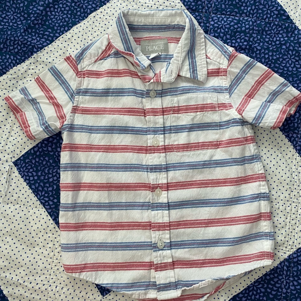 Children’s Place: size 3T, red, white & blue 🇺🇸 - Picture 1 of 3